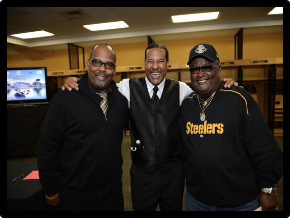 Kevin T. Robertson with Heinz Field event staff