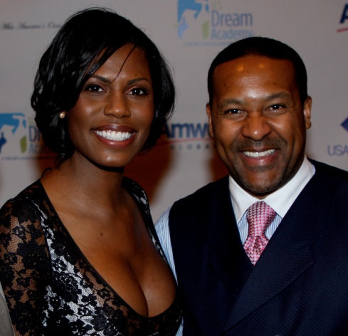Kevin T. Robertson with Omarosa