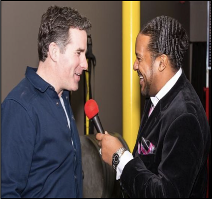 Kevin T. Robertson interviewing Kevin Plank