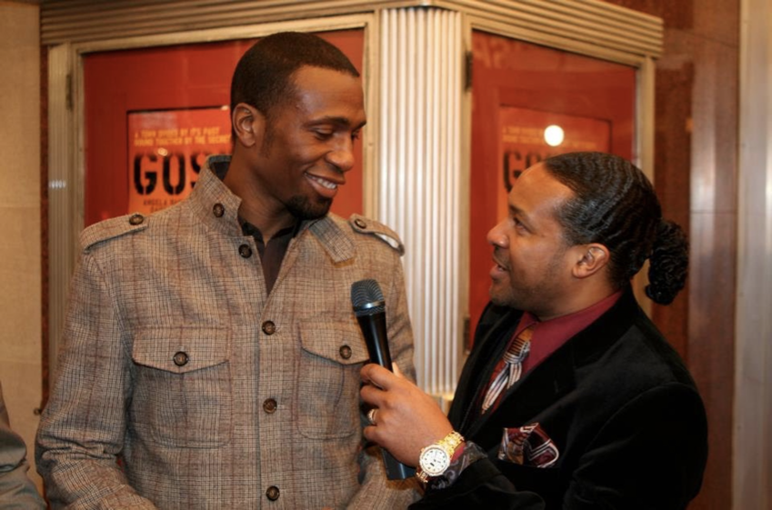 Kevin T. Robertson interviewing Leon