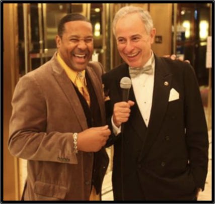 Kevin T. Robertson with Massimo d'Amore