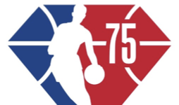 NBA 75 logo