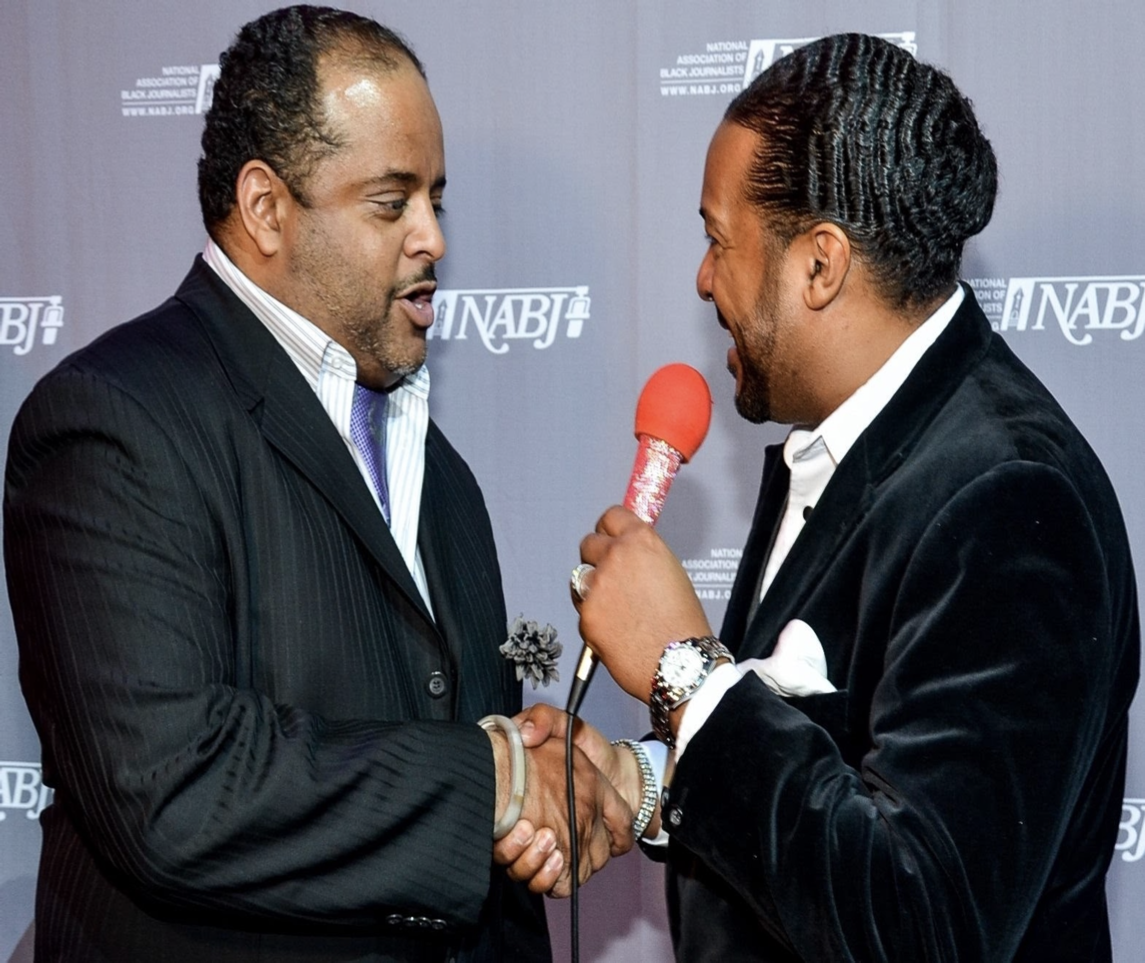 Kevin T. Robertson interviewing Roland Martin