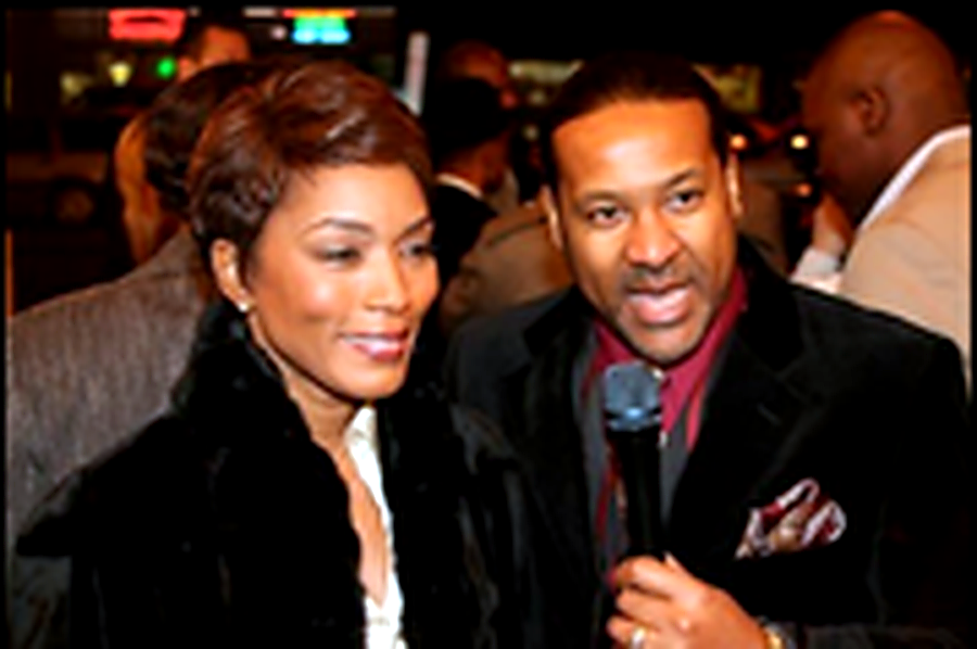 Kevin T. Robertson with Angela Bassett