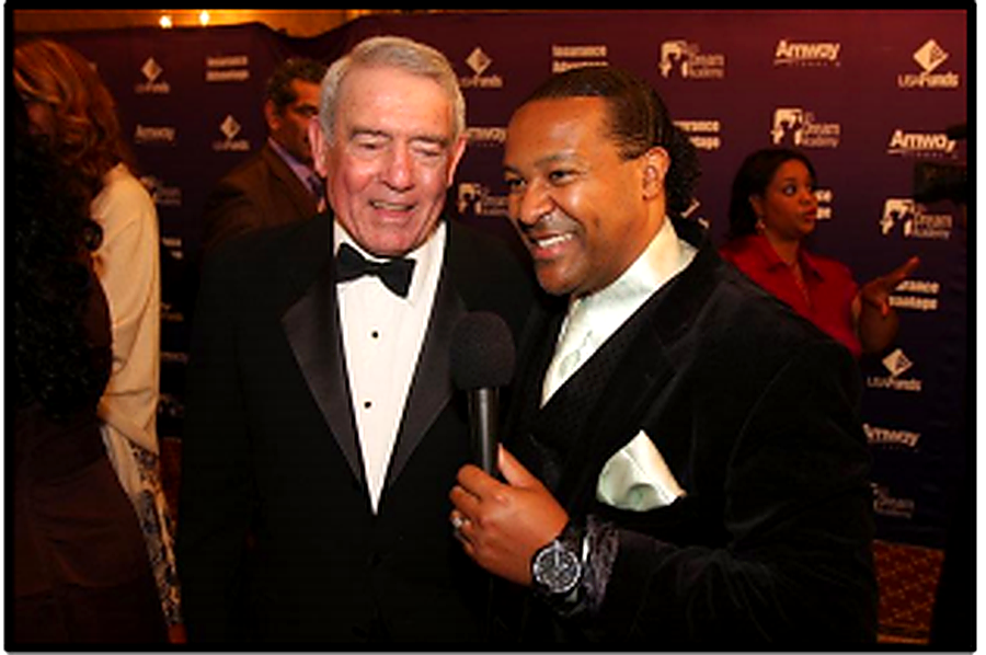 Kevin T. Robertson with Dan Rather